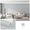 Fondo de Mesita de Noche de Dormitorio Color Sólido Papel Tapiz No Tejido Estilo Escandinavo Sala de Estar Pared de Fondo de TV Papel Tapiz Casa Entera Color Liso