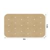Papel para Freidora de Aire Rectangular Transfronterizo Ninja Doble Olla Papel de Cabra para Hornear 14*20.5cm Entrega en Stock