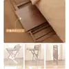 Escritorio Plegable Mesa de Madera Maciza Mesa Plegable para Apartamento Pequeño Hogar Mesa Plegable para Dormitorio Mesa de Noche para Apartamento Pequeño Escritorio Simple para Computadora
