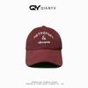 Gorra de Béisbol con Bordado de Letra Grande para Mujer, Ala Ancha, Adelgazante del Rostro, Gorra con Visera tipo Pato para Proteger del Sol con Bordado de Letra