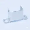 Accesorios para Barandillas, Conectores, Marcos de Soporte, Barandillas de Balcón, Sujetadores para Tubo Cuadrado, Clips en Forma de U, Abrazaderas de Tubería Montadas en Pared, Arte en Hierro, Acero Galvanizado