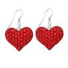 Novos Brincos de Dia dos Namorados Brincos de Pino Vermelhos Amor Brincos de Letra Acessórios Fabricante Amazon