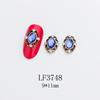 Joyería para Uñas Vintage Decoración de Diamantes de Forma Especial Accesorios Pegatinas para Uñas Joyería para Uñas de Óvalo Hueco Ojo de Caballo Nuevos Productos
