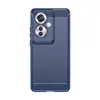 Adequado para Capa de Celular Oppo Reno11 F 5G/F25 Pro 5g Capa de Celular Oppo Fibra de Carbono Escovada