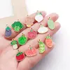 Venta Caliente Transfronteriza Serie de Frutas y Verduras Amuletos de Aceite Gotas Accesorios de Joyería de Aleación DIY Colgantes para Collar Pulsera Pendientes