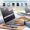 Hub USB C Hub USB 3.0, VIENON Aluminio 8 en 1 Extensor USB con Lector de Tarjetas SD/TF, Conector Auxiliar para Auriculares de 3.5mm para MacBook Pro Air y Más Dispositivos PC/Laptop/Tablet