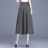 Falda Plisada Floral Versátil de Moda y Elegante 2026 Nuevo Estilo de Verano Elegante que Reduce la Edad de Cintura Alta Falda de Paraguas Línea A