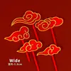 Tarjeta de Pastel de Acrílico Wind Golden Crane Xiangyun para Celebrar Cumpleaños Estrella Decoración de Pastel de Cumpleaños Enchufe Bendición