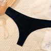 32 tanga de algodón para mujer algodón puro seductor sexy pantalones T ropa interior para mujer moda calzones de color sólido