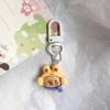 Chaveiro Capivara Pingente de Desenho Animado Bonito Chaveiro de Menina Casal Presente de Namorada Acessórios Enfeites Pendurados