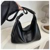 Bolsa Casual de Fideos Suaves de Gran Capacidad para Mujer 2024 Nuevo Popular Popular Versátil Bolso Cruzado de Moda Bolso de Hombro Tipo Cubo