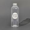 Muestra de disparo botella desechable para bebidas Botella de té de leche gruesa de moda Botella de plástico alimentario PET transparente Fábrica outlet