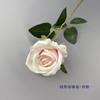 Rosa de Terciopelo Simulado Rosa de Terciopelo de un Solo Toque Rosa de San Valentín Decoración Floral en Cascada Arreglo Floral de Mesa