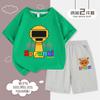 Sprunki Rhythm Box Roupas Camiseta Gruder Camisa de Manga Curta Infantil Conjunto de Shorts Verão Casual Top Tendência