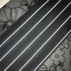 Suministrado Directamente del Fabricante, Banda de Borde Reflectante de Nylon Negro 2.2cm, Correa para Mascotas, Equipaje, Accesorios para Ropa