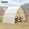 Tenda Velame Triangular de Camping Tendência Quarto para Observação de Estrelas ao Ar Livre Acampamento Pousada Hotel Restaurante Guarda-sol Prova de Chuva Proteção Solar