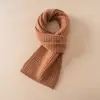 Novo Cachecol de Caxemira Feminino de Inverno, Protetor de Pescoço, Envoltório de Pescoço Versátil, Cachecol de Tricô de Caxemira de Outono de Uso Duplo Atacado