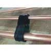 Bomba de calor para aire acondicionado, máquina fría y seca, accesorios para calentador de agua de energía aerotérmica, tubería de cobre, almohadilla amortiguadora de goma, bloque de fijación, almohadilla antivibratoria