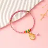 Accesorios para el Festival del Bote del Dragón Bolsitas Perfumadas Bordado Hecho a Mano DIY Tejido de Cuerda de Cinco Colores Zongzi Estilo Antiguo Hojas Iridescentes Accesorios Venta al por Mayor