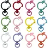 Cierre de Langosta de Aleación de Zinc Pintado con Spray de Colores Colgante DIY Hecho a Mano Llavero Clip para Perro Accesorios de Joyería