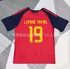 Mais Vendidos Copa do Mundo 26-27 Espanha França Brasil Argentina Inglaterra Camisas de Futebol Casa e Fora Manga Curta