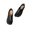 ¡Novedades de Primavera! Zapatos Retro de Casco de Cerdo con Dedos Divididos para Mujer, Nuevo Estilo Casual 2026, Aumentadores de Altura, Zapatos de Cuero de Tacón Bajo de Doble Uso