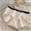 Ropa interior de algodón puro para mujer, nuevo estilo 2026, grado 10A, 100% algodón, antibacteriana, con fuelle extendido, estampado de leopardo dulce y tejido hipoalergénico, bragas tipo triángulo para mujer