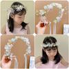 Diademas, Diademas de Alta Gama, Diademas para Niños, Dulces Guirnaldas de Perlas para Bebés Princesas, Accesorios para el Cabello de Niñas, Estilo Princesa