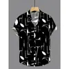 Nova Camisa de Manga Curta Xadrez de Verão Moda Masculina Casual Fina Versátil Bonita Simples