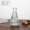 Vaso Pequeno de Vidro Enfeites de Alto Padrão Estilo Ins Mini Vaso Garrafa de Aromaterapia Decoração Suave para Casa Arranjo de Flores Produtos no Atacado