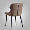 Cadeira de Jantar de Ferro Forjado Nórdico para Uso Doméstico, Cadeira de Jantar Minimalista Moderna, Cadeira de Luxo Leve, Atacado do Fabricante, Cadeira de Reunião Estilo Minimalista Italiano