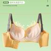 Sujetador de talla grande para mujer, ropa interior fina, con copa completa, ajustable, sin dejar marcas.