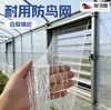 Rede Anti-Pássaros de Poliéster, Multifilamento de Nylon com Acabamento nas Bordas, Vents de Ventilação para Estufas, Calhas, Terraços Agrícolas, Tanques de Peixes, Pomares, Árvores Frutíferas, Verão