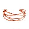 Pulseira aberta de metal transfronteiriça personalidade oca pulseira retrô pulseira Europa e Estados Unidos mais vendida fabricantes de joias direto