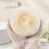Nova Bola de Banho Japonesa com Ventosa Massageadora Bola de Banho Rede Densa Super Macia Não Espalha Bola de Banho Dupla Finalidade Atacado
