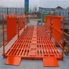 Máquina de Lavagem de Rodas de Rolo para Canteiro de Obras, Máquina de Lavagem de Carros de Engenharia Totalmente Automática, Máquina de Lavagem de Rodas para Carros de Engenharia em Túnel