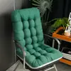 Cojín para Silla Larga de Color Sólido Transfronterizo Cojín de Oficina Cojín Integrado Engrosado Cojín para Silla Reclinable de Otoño e Invierno Cojín para Asiento