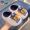 Zapatos de Algodón de Invierno para Niños Paw Patrol con Tacón para Niños y Niñas, Calientes, Forrados de Felpa, Impermeables, para Niños Pequeños y Bebés