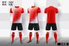 Lote directo de fábrica 2024 nuevo traje de uniforme de fútbol de color degradado adulto niños estampado secado rápido entrenamiento competencia uniforme de equipo