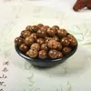 Madeira de Asa de Frango Natural Fio de Contas de Madeira Contas Soltas Pulseira de Sândalo Pulseira de Contas de Oração Portátil DIY Acessórios de Joias Contas