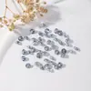 Rhinestones para Decoración de Uñas con Parte Posterior Puntiaguda, Redondos Puntiagudos de 6 mm, Rhinestones Apilados Huazi 33-Corte Super Brillantes, Coloridos al por Mayor