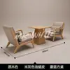 Sofá silla elegante de alta gama para cafetería, combinación de mesa redonda tipo hongo, combinación de mesa y silla para tienda de té con leche, fábrica de sofás sillas individuales