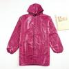 Ropa protectora de botón compuesto impermeable para mujer, delantal de forro polar antiaceite y antidirt para mujer