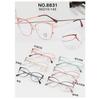 Montura de gafas retro de moda, aleación antiazul, volumen transfronterizo, moda, comercio electrónico, Europa y Estados Unidos, explosiones, pintura bicolor 8831