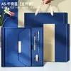 Set de Regalo de Caja de Cuaderno A5 de Alta Gama Personalizable para Negocios, Empresa, Escuela, Recuerdo Práctico, Logo Imprimible