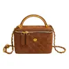 Bolso Cruzado Acolchado de Diamantes de Diseño de Nicho para Mujer 2026 Nuevo Bolso de Hombro con Cadena Versátil de Gama Alta Elegante Bolso Caja