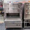 Gabinete Integrado de Gas y Vapor Gabinete para Cocinar al Vapor Mariscos 90/120 Calefacción Eléctrica Conversión de Frecuencia Gabinete Integrado Equipo para Cocinar al Vapor Mariscos de Tres Puertas