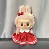 [Solo Ropa de Bebé] Ropa de Reemplazo para Muñeco de Peluche de Vinilo Labubu de 38 cm Falda Mokoko para Muñeco Labubu