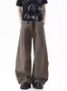 Pantalones largos casuales versátiles de pierna ancha, rectos, holgados, antiarrugas, de secado rápido, estilo japonés vintage, nuevos para primavera y otoño, para hombre