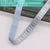 Cinta Bordada Jacquard Azul Hanfu Cinta Estilo Étnico Encaje Retro Moño DIY Accesorios para el Cabello Material para Tocados
